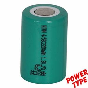 Power-Xtra 1.2V Ni-Mh 4/5SC 2200 Mah Power Type PVC Şarjlı Pil