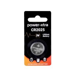 Power-Xtra CR2025 3V Lithium Pil - Tekli Blister