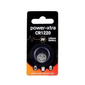 Power-Xtra CR1220 3V Lithium Pil - Tekli Blister