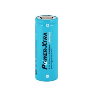 Power-Xtra IFR18500 - 3.2V 800 Mah LiFePO4 Şarjlı Pil