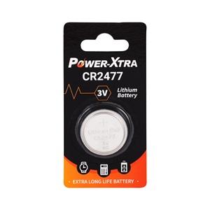 Power-Xtra CR2477 - 3V Lithium Pil - Tekli Blister