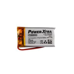 Power-Xtra PX602035 - 3.7V 370 mAh Li-Polymer Pil - Devreli