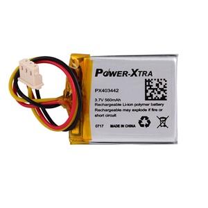 Power-Xtra PX403442 - 3.7V 560 mAh Li-Polymer Pil - Devreli-Soketli