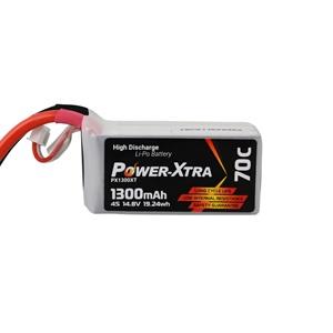 Power-Xtra PX1300XT - 4S1P - 14.8V 1300 mAh Li-Polymer Pil -70C