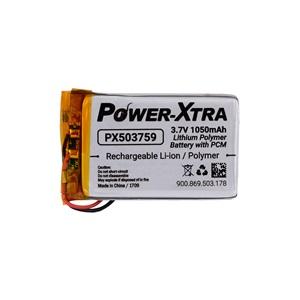 Power-Xtra PX503759 - 3.7V 1050 mAh Li-Polymer Pil - Devreli