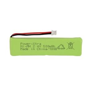 Power-Xtra 2S1P - 2.4V 500 mAh 2/3F6 - Ni-Mh Şarjlı Batarya - Soketli