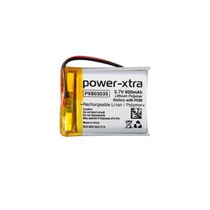 Power-Xtra PX803035 - 3.7V 800 mAh Li-Polymer Pil - Devreli