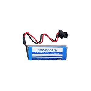 Power-Xtra 1S1P - 3.0V CR17450SL Li-MnO2 Lithium Pil - Soketli