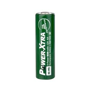 Power-Xtra H-Power - 1.2V 1600 Mah- AA -Ni-Mh Şarjlı Pil - Flat-Başsız -5C