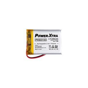 Power-Xtra PX503143 - 3.7V 600 mAh Li-Polymer Pil - Devreli