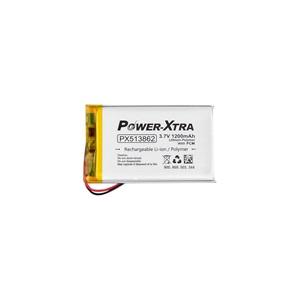 Power-Xtra PX513862 - 3.7V 1200 mAh Li-Polymer Pil - Devreli