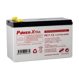 Power-Xtra PX7-12(28W) - 12V 7 Ah Bakımsız Kuru Akü - F1