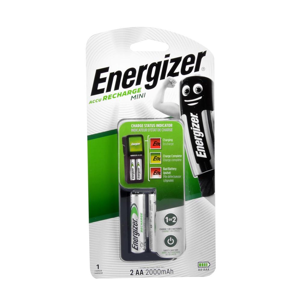 Energizer Mini Charger EU BP + 2AA x 2000mAh Pilli Şarj Cihazı