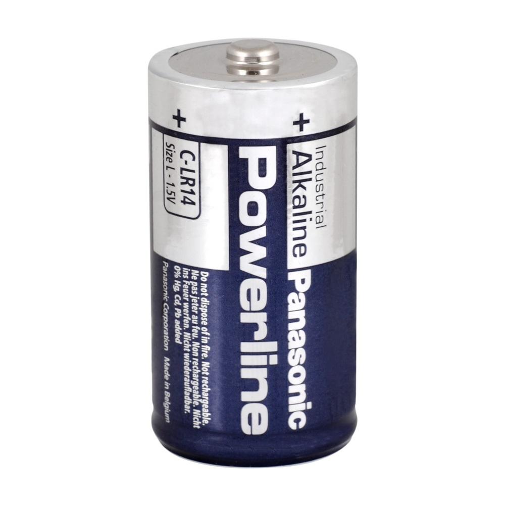 Panasonic - Powerline - LR14AD/B - 1.5 V - C - Alkaline Pil - Açık - Bulk