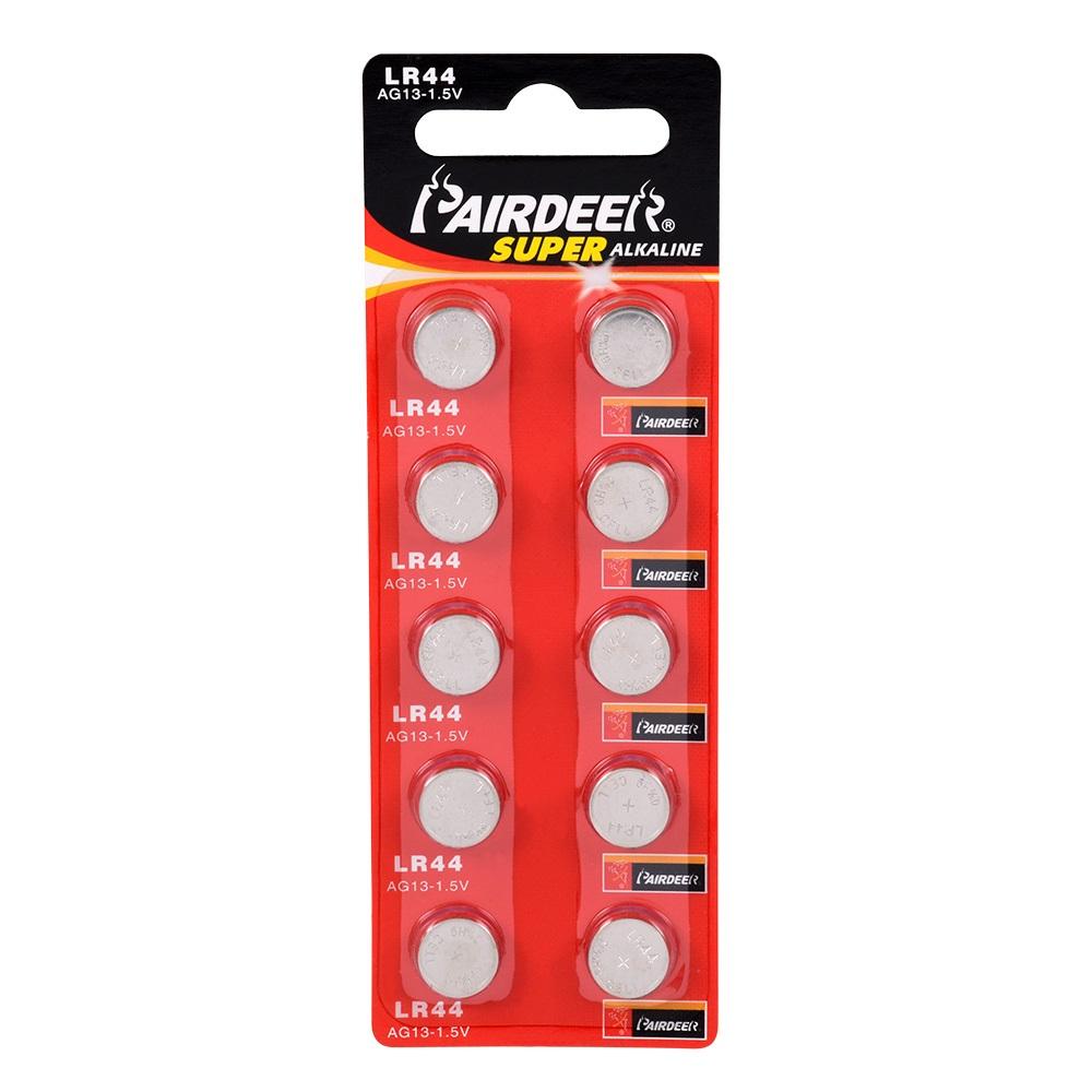 Pairdeer LR44 Alkaline Pil - 10lu Blister