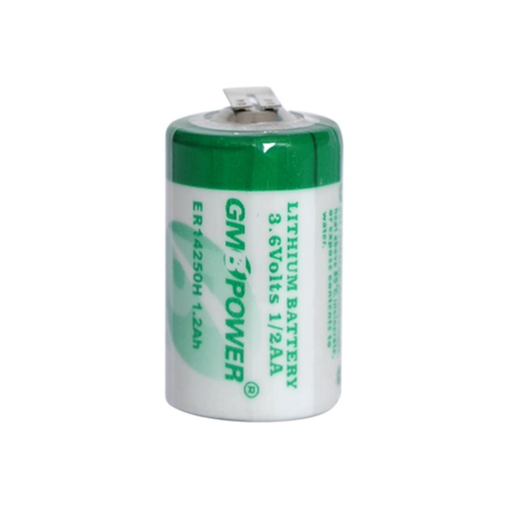 GMB 3.6V ER14250/2PT Lithium Pil